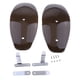 thumbnail image 2 of 2 Pcs de Deflector de Aire de Motocicleta Parabrisas Reemplazo Plasticó Ligero con Hardwares de Montaje Baoblaze Deflectores de viento frío, 2 of 8