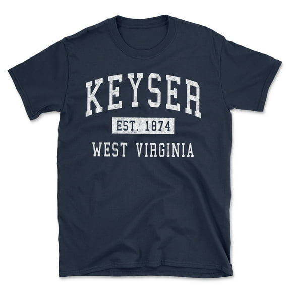 Keyser West Virginia Classic Established Men's Cotton T-Shirt