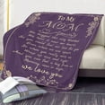 thumbnail image 2 of Birthday Gifts for Mom,Mom Birthday Gifts from Daughter,Gifts for Mom Birthday,to My Mom Blanket from Son,Lightweight Soft Warm Throw Blankets for Home Office Sofa Gifts for Mom Mother 30"x40", 2 of 6