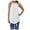White, variant on Timegard Tank Top for Women Crewneck Lace Sleeveless Ruched Back Button Loose Casual Comfy Tee Top
