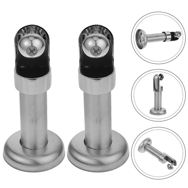 FONWILYO 4Pcs Precision Designed Stainless Steel Toilet Partition Support Legs for Public Restroom Partitions