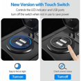 thumbnail image 2 of Car USB Charger Car USB Socket 5V 4.2A Fast Charging with LED Display, Waterproof and Dustproof, Suitable for Car, Boat, Motorcycle, SUV, Bus, Truck,, 2 of 5