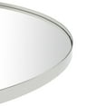 thumbnail image 5 of TEHOME Yolanta Brushed Nickel Round Mirror, 36 inches Diameter, Circle Wall for Bathroom, 5 of 6