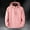 Pink, variant on Sakmal Coats for Women Plus Size Snow Wear Purple Long Sleeve with Hoods with Pockets Solid Outdoor Hiking Ladies Winter Coat