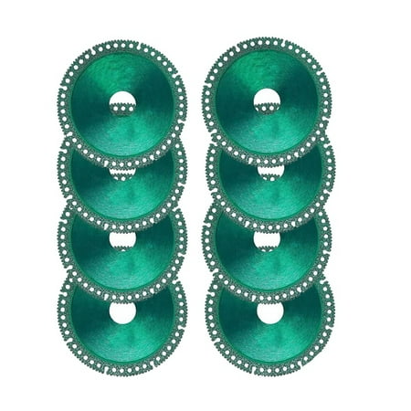 

Indestructible Disc for Grinder Indestructible Cutting Disc 4inch x 1/25inch x 4/5inch Diamond Cutting Wheel (8Pcs)