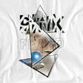 thumbnail image 2 of Pink Floyd Pink Floyd Triangle Frames Women's T Shirt, White, Small, 2 of 6