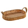 thumbnail image 2 of Cesta de servicio de estilo nórdico, soporte para servir comida, plato de decoración para el hogar, plato de fruta, mesa de cena, bandeja de servicio , s S Soledad Cestas de almacenamiento tejidas a mano, 2 of 10