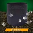 thumbnail image 1 of 3/5/10-gallon Growth Bag, Heavy-duty Thickened Non-woven Flowerpot Container with Reinforced Handle, and Vegetable/flower/plant Plantpot Comes with 16 Plant Labels., 1 of 7