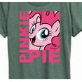 thumbnail image 3 of My Little Pony - Character Block Pinkie Pie - Women's Short Sleeve Graphic T-Shirt, 3 of 5