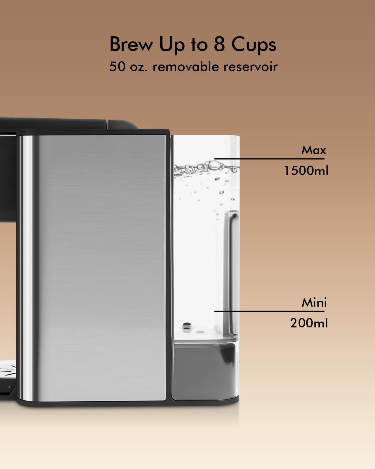 SiFENE 3-in-1 Single Serve Coffee Maker photo 3