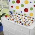thumbnail image 2 of Sesame Street Elmo & Friends Comfortable Changing Pad Cover, Multi-Color, 2 of 3