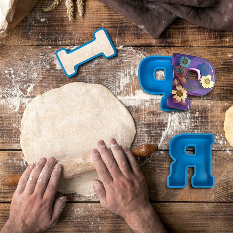 Silicone Letter Moulds - Alphabet Letter Cake Moulds for baking