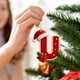 thumbnail image 4 of Colgante de Árbol de Navidad Acrílico 2D con Inicial | Adorno con Nombre de Familia y Alfabeto de 26 Letras | Decoración Navideña de Doble Cara para Fiestas de Navidad, Cumpleaños y San Valentín | De, 4 of 5