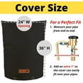 thumbnail image 3 of Redford Supply Backflow Valve Cover Insulated - Water Well Pump Covers, Well Head Cover, Sprinkler Valve Cover, Backflow Preventer Cover Insulated, Sprinkler Covers for Outside, 3 of 7