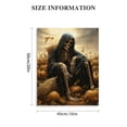 thumbnail image 3 of Reaper's Harvest Wall Art Poster, Spooky Haunted Picture Print, Halloween Decor Wall Decoration, Scary Decorative Picture Decor ( (Unframed), Reaper's Harvest), 3 of 5