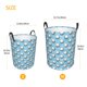 thumbnail image 3 of Fotbe Golf Balls 1 Cesto de Ropa con Asas, Cesto Impermeable de Gran Capacidad, Bolsa de Lavado para Dormitorio, Cesto de Ropa con Ruedas y Asas-Medium, 3 of 6