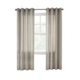 thumbnail image 4 of Liam Light Filtering Grommet Curtain Panel Pair 52" x 84" in Linen, 4 of 6