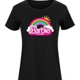 thumbnail image 3 of Barbie the Movie - Barbie Logo Rainbow - Women's Any Way Dress, 3 of 6