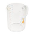 thumbnail image 4 of 1pc Glass Coffee Measuring Cup Milk Measuring Cup with Scale (Assorted Color), 4 of 8