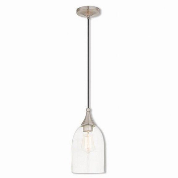 1 Light Mini Pendant in Coastal Style 6.25 inches Wide By 13.5 inches High Bailey Street Home 218-Bel-4432597