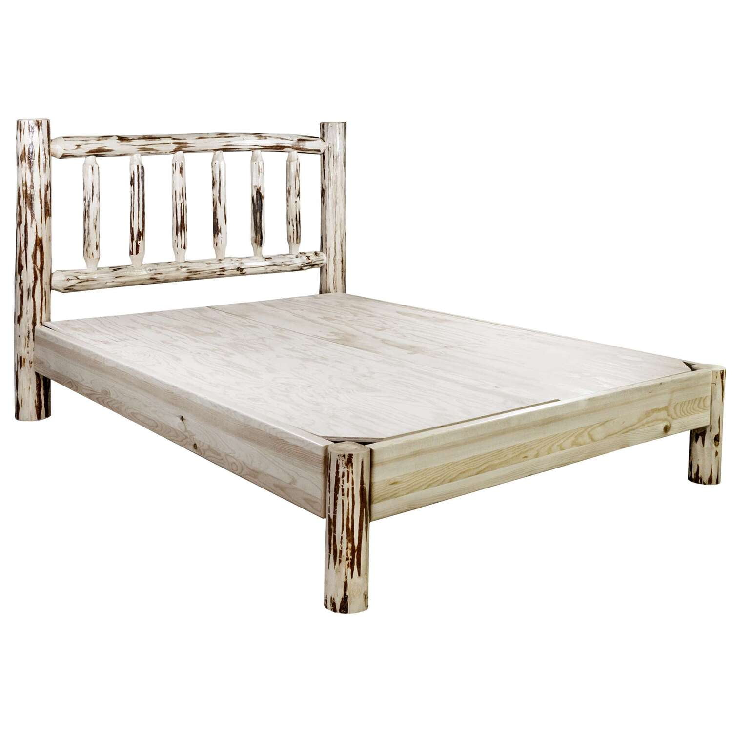 Montana Collection Full Platform Bed, Ready to Finish