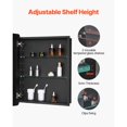 thumbnail image 3 of 24x30 Mirror Cabinet with Adjustable Shelving, 3 of 7