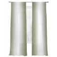thumbnail image 2 of Green White Ombre Semi Sheer Curtains 108 Inch Length 2 Panels Set, Country Pastoral Gradient Minimalist Sheer Kitchen Curtain Privacy Voile Window Curtain for Living Room Bedroom Rod Pocket Drapes, 2 of 7