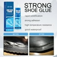 SelfAdhesive Shoemaker Shoe Glue Waterproof Shoe Repair,Strong Shoe Glue Fix Soles Heels,Strong