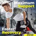 thumbnail image 3 of Shoulder Brace - Support And Compression Sleeve For Torn Rotator Cuff, Ac Joint Pain Relief - Arm Immobilizer Wrap, Ice Pack Pocket, Stability Strap,, 3 of 5