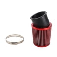 thumbnail image 2 of Filtro de aire de 62 mm, Limpiador de aire de Aleación de aluminio, Kit de Reemplazo de Entrada de Motor CT200U BT200X Mini Bike Go Kart, 2 of 7