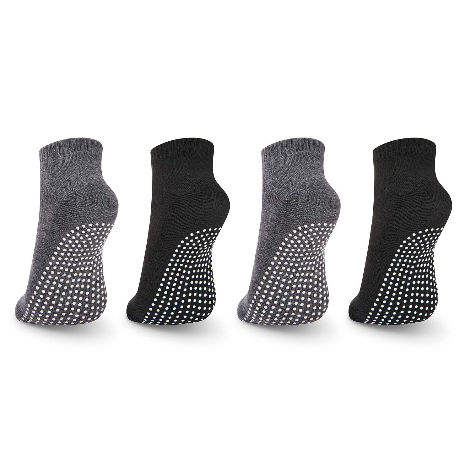 Anti Slip Non Skid pairs Unisex Grip Socks for Yoga Workout Barre Pilates Hospital Men - Walmart.com