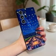 thumbnail image 7 of SKLYDDI Multicolor Nighttime Cityscape for Galaxy A33 5G Case - Tables, Candles, Starry Sky Semi-Realistic Design, TPU, Flexible, Aesthetic, 7 of 7