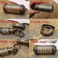 thumbnail image 4 of Da Vinci Code Mini Cryptex For Christmas Valentine's Day Most Interesting Birthday Gifts For Boyfriend And Girlfriend Brain Teaser Lock Puzzles, 4 of 5