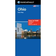 Rand McNally Easy to Fold: Ohio State Laminated Map (Paperback)