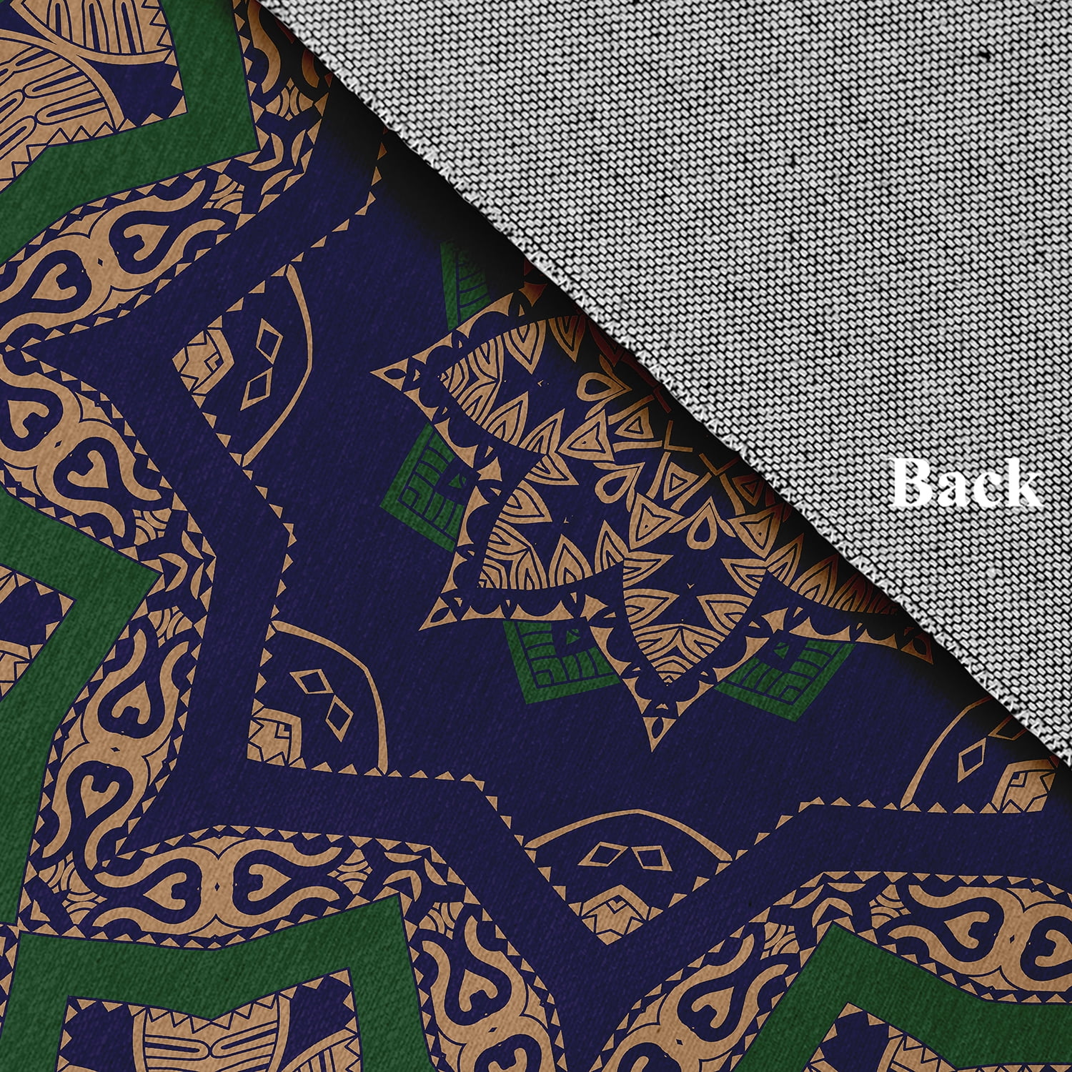 Simply Daisy 18" x 30" Spring Navy Shawl Rug