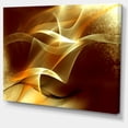 thumbnail image 2 of Designart - Design Abstrait Fractal Jaune Clair - Toile Abstraite, 2 of 3