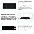 thumbnail image 3 of SOGES 31.5 inches Folding Desk No Assembly Sturdy Small Writing Desk for Small Spaces, Black, 3 of 10