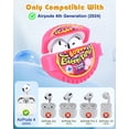 thumbnail image 2 of Funda de silicona para AirPods 4 con diseño de dibujos animados de Toyuma Cute Kawaii, 2 of 6