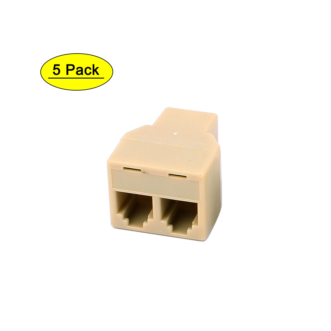 RJ11 6P4C Female to 2 Female Phone Telephone Cable Splitter Coupler