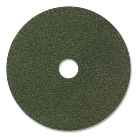 Americo AM7442417 17 in. 3000 Grit Black Diamond Pad, Green - Pack of 2