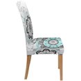 thumbnail image 3 of RYLABLUE Mandala Boho Chic Style Stretch Chair Cover Protector Seat Slipcover for Dining Room Hotel Wedding Party Set of 4, 3 of 5