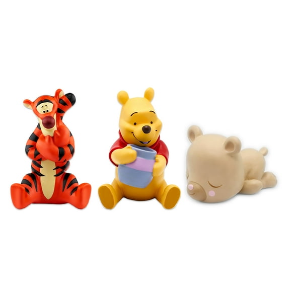 Tonies Audio Character 3 Pack - ENGLISH - Contains Winnie the Pooh, Tigger, Sleepy Friends Bear