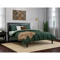 thumbnail image 2 of AFI Oxford Modern Solid Wood Platform Queen Bed in Espresso, 2 of 6
