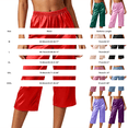 thumbnail image 3 of IMENGL Casual Cropped Pants for Women Soft Satin Pajamas Loungewear Sleep Elastic Waist Silky Bottoms Trousers Loose Women's Wide Leg Pant,M-XXXL, 3 of 6