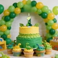 thumbnail image 6 of FastXmas Numeral Birthday Candles, Cake Numeral Green Candles Number 0-9 Glitter Cake Topper Decoration for Birthday,Wedding Anniversary,Party Celebration(1Pc 1.6 x 3 Inch), 6 of 7