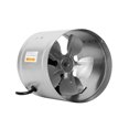 thumbnail image 1 of Ventilador de conducto Booster Inline, ventilador de ventilación iPower de 8 pulgadas, 420 m³/h, 110, 1 of 6