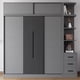 thumbnail image 2 of Bedroom Space Saving Wardrobe Mobile Storage Storage Cabinet Cabinet Organizer Armario Portatil Para Ropa Home Furniture DWH My Lux Decor Round, 2 of 17