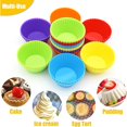 thumbnail image 3 of Curated Cart Silicone Cupcake Baking Cups - 24 Pack,, 3 of 4