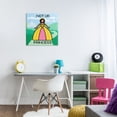 thumbnail image 4 of Stupell Industries Eclectic Not Ur Princess Pixel Style Canvas Art, 24 x 24, by Grace Popp, 4 of 8