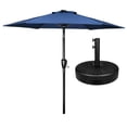 thumbnail image 1 of Sombrilla de patio Simple Deluxe de 2,3 m con base de 22,7 kg de capacidad Bl, 1 of 9